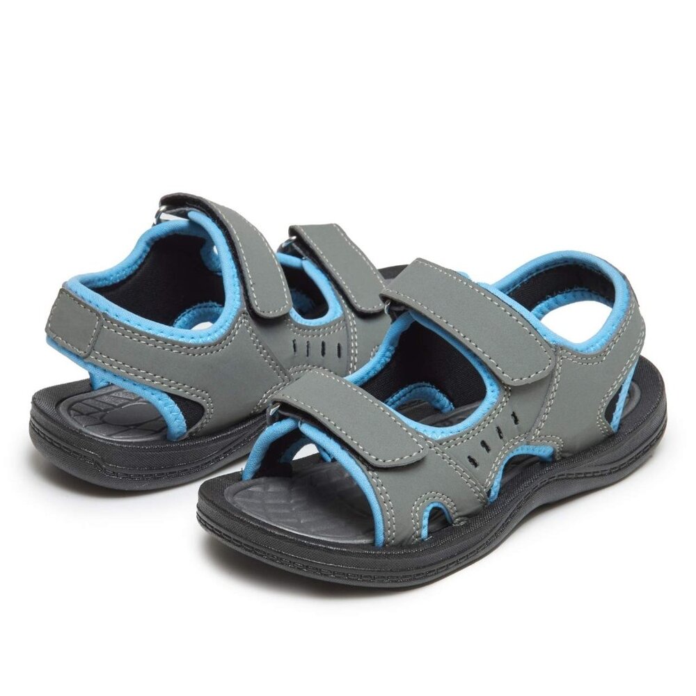 Skysole Boys Double Adjustable Strap Lightweight Sandals Toddler Size 9/10 Blue